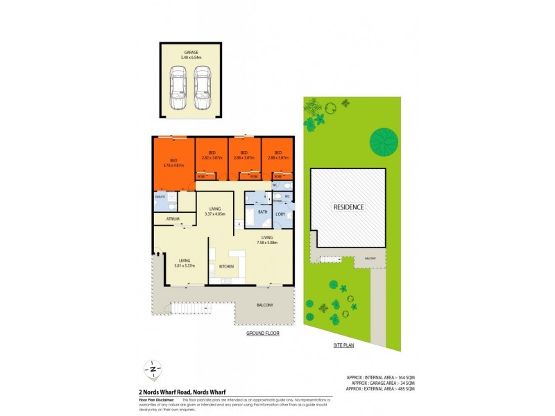 2 Nords Wharf Road, Nords Wharf NSW 2281 Floorplan