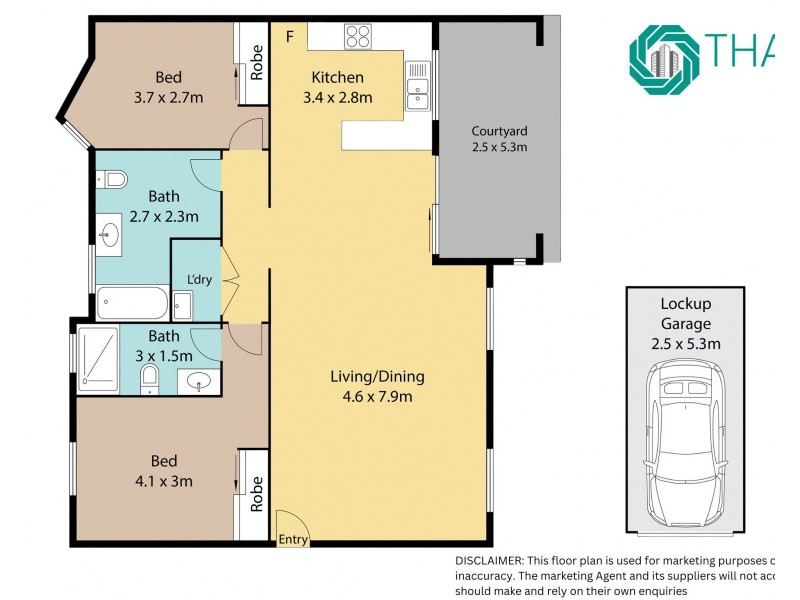 2/30-32 Lydbrook Street, Westmead NSW 2145
