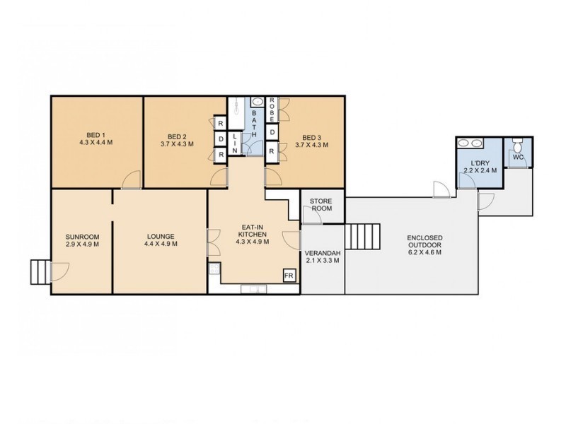 36 Eton Street, Cambooya QLD 4358 Floorplan