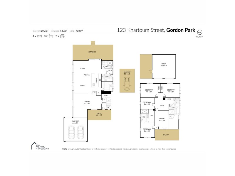 123 Khartoum Street, Gordon Park QLD 4031 Floorplan