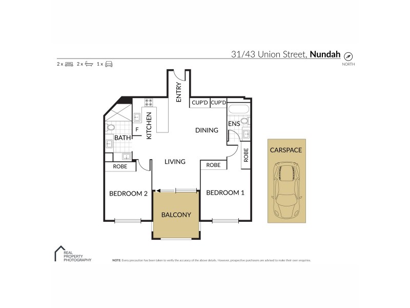 31/43 Union Street, Nundah QLD 4012 Floorplan