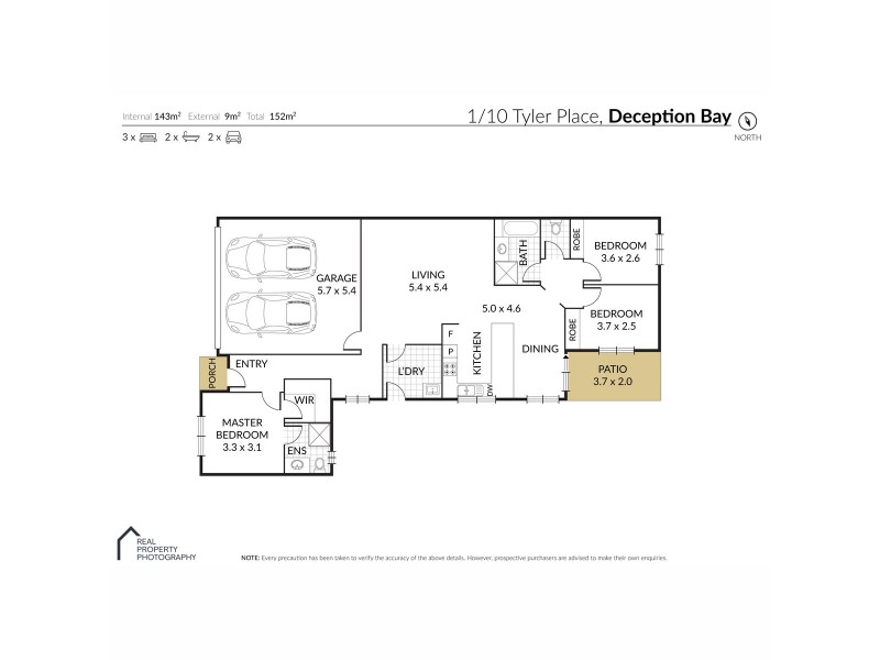 1/10 Tyler Place, Deception Bay QLD 4508 Floorplan