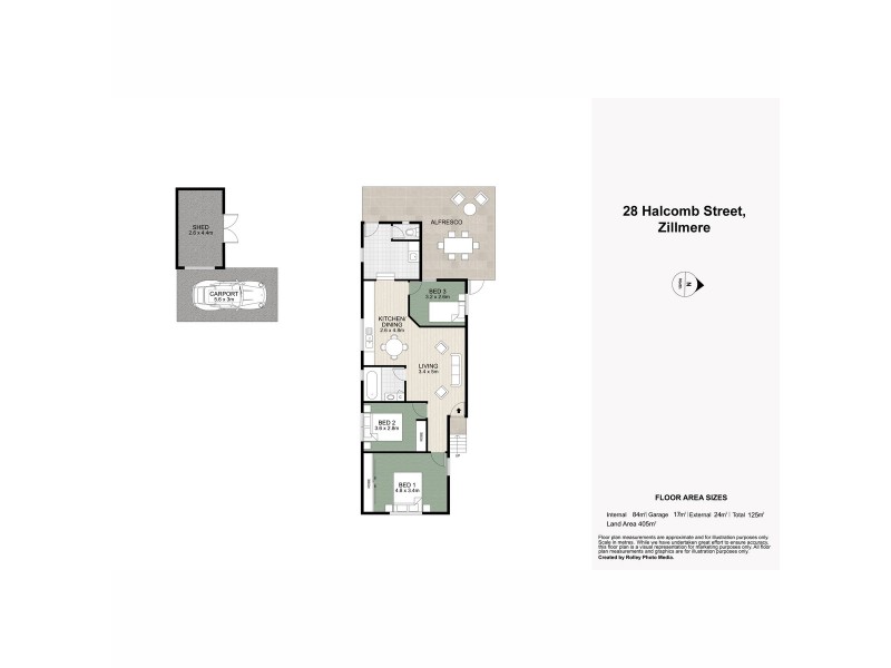 28 Halcomb Street, Zillmere QLD 4034 Floorplan