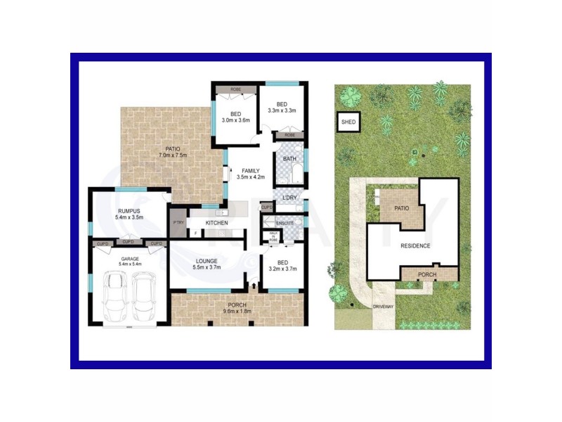 30 Goondoola Street, Redbank Plains QLD 4301 Floorplan