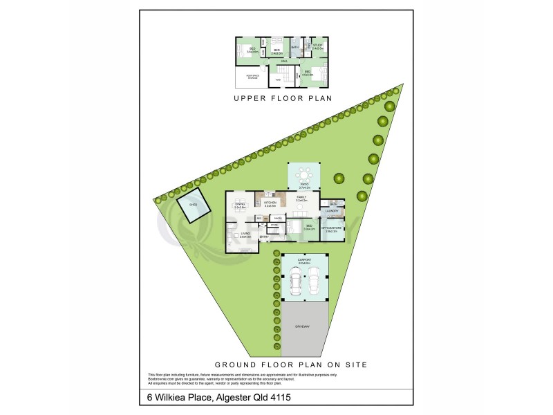 6 Wilkiea Place, Algester QLD 4115 Floorplan
