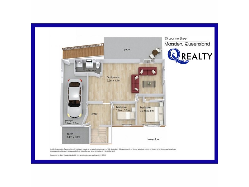 35 Leanne Street, Marsden QLD 4132 Floorplan
