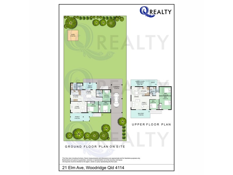 21 Elm Avenue, Woodridge QLD 4114 Floorplan