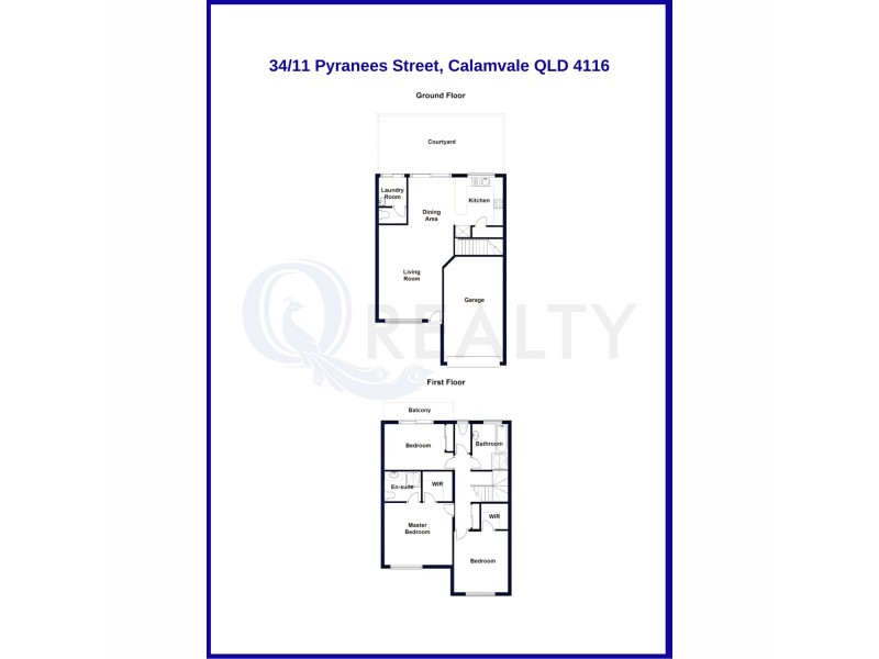 34/11 Pyranees Street, Calamvale QLD 4116 Floorplan