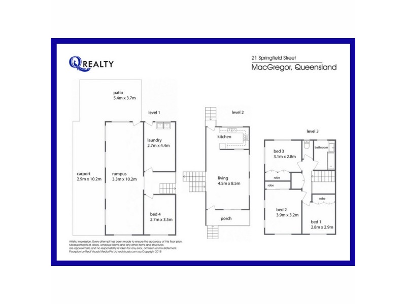 21 Springfield Street, Macgregor QLD 4109 Floorplan