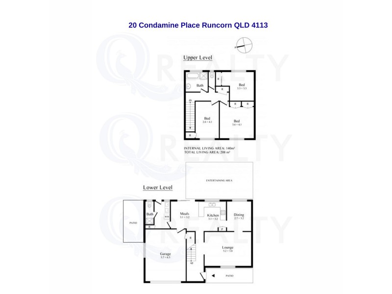 20 Condamine Place, Runcorn QLD 4113 Floorplan