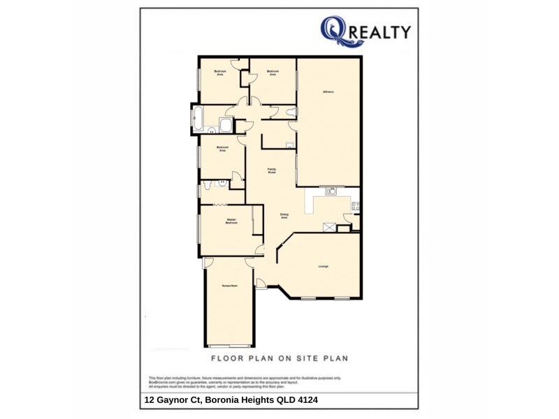 12 Gaynor Court, Boronia Heights QLD 4124 Floorplan
