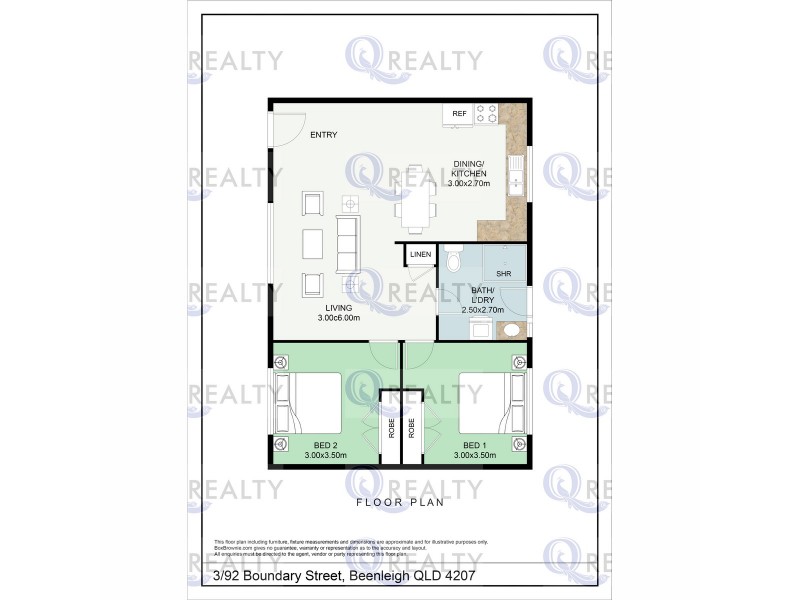 3/92 Boundary Street, Beenleigh QLD 4207 Floorplan