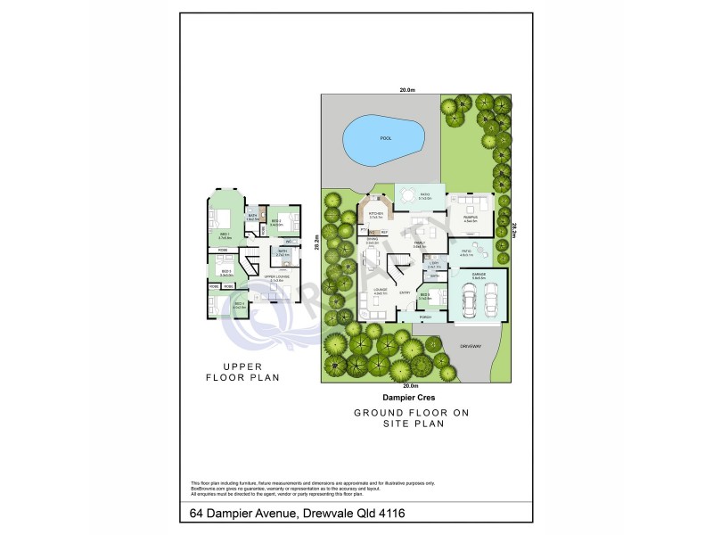 64 Dampier Crescent, Drewvale QLD 4116 Floorplan