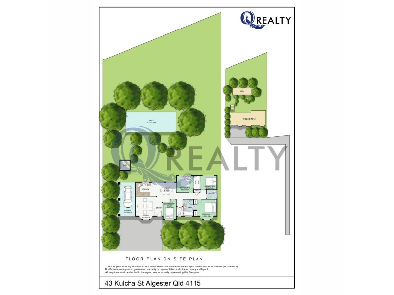 43 Kulcha Street, Algester QLD 4115 Floorplan