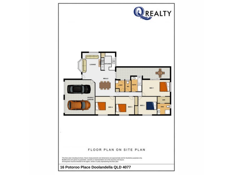 16 Potoroo Place, Doolandella QLD 4077 Floorplan