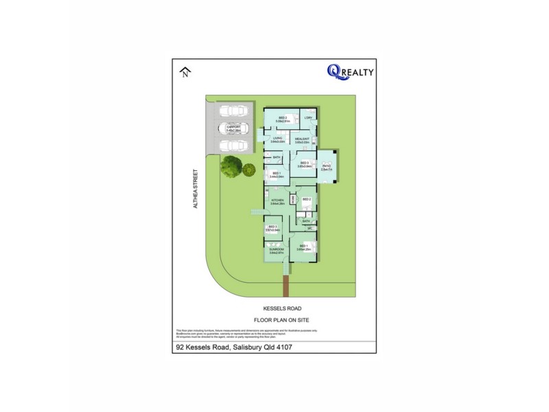 1/92 Kessels Road, Salisbury QLD 4107 Floorplan