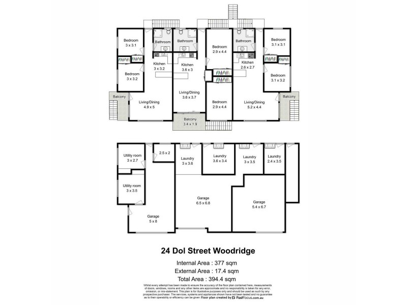 24 Dol Street, Woodridge QLD 4114 Floorplan