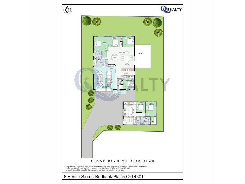 8 Renee Street, Redbank Plains QLD 4301 Floorplan