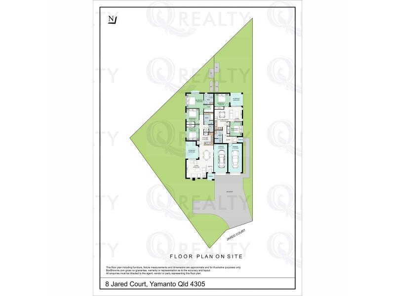 8 Jared Court, Yamanto QLD 4305 Floorplan