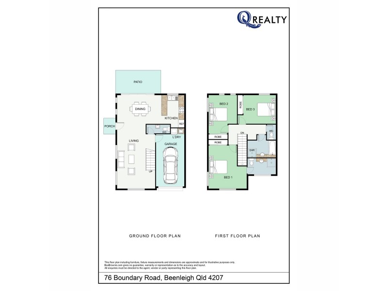1/76 Boundary Street, Beenleigh QLD 4207 Floorplan