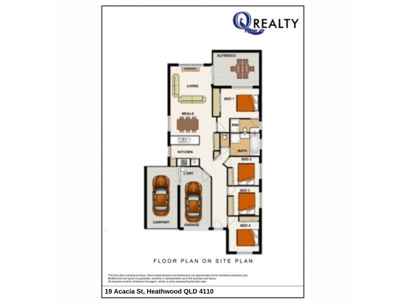19 Acacia Street, Heathwood QLD 4110 Floorplan