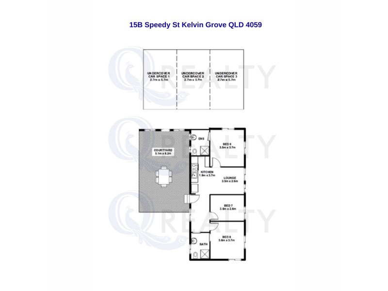 15B Speedy Street, Kelvin Grove QLD 4059 Floorplan