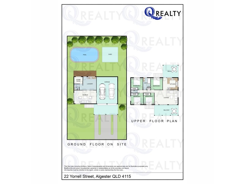 22 Yorrell Street, Algester QLD 4115 Floorplan