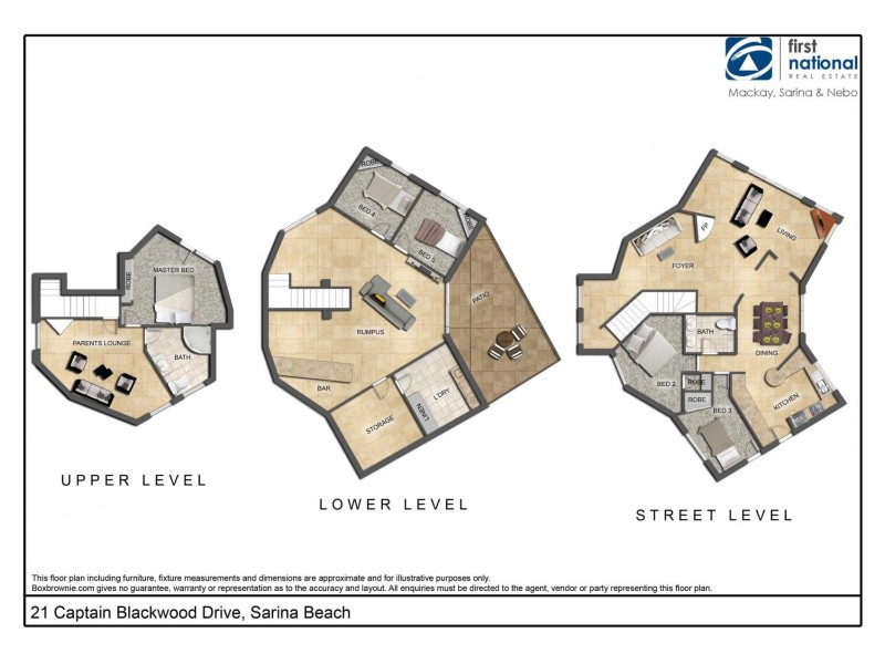 21 Captain Blackwood Drive, Sarina Beach QLD 4737 Floorplan