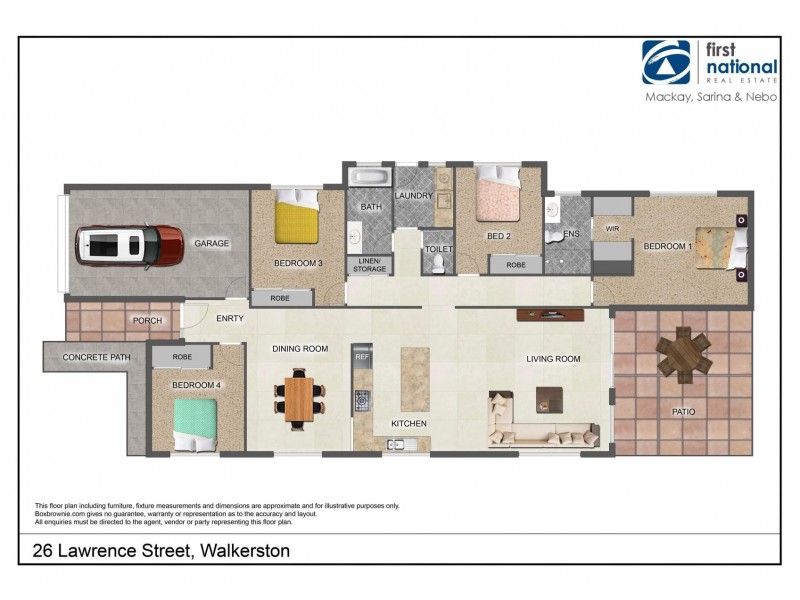 26 Lawrence Street, Walkerston QLD 4751 Floorplan