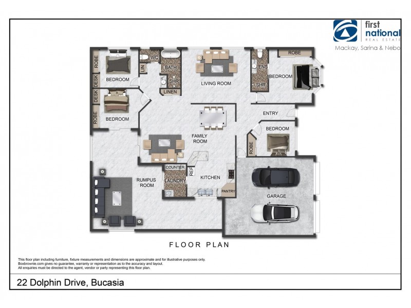 22 Dolphin Drive, Bucasia QLD 4750 Floorplan