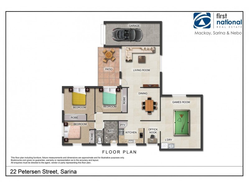 22 Petersen Street, Sarina QLD 4737 Floorplan