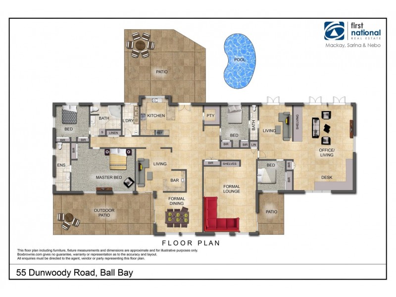 55 Dunwoody Road, Ball Bay QLD 4741 Floorplan