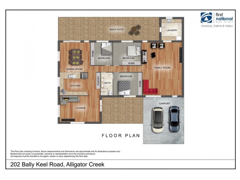 202 Bally Keel Road, Alligator Creek QLD 4740 Floorplan