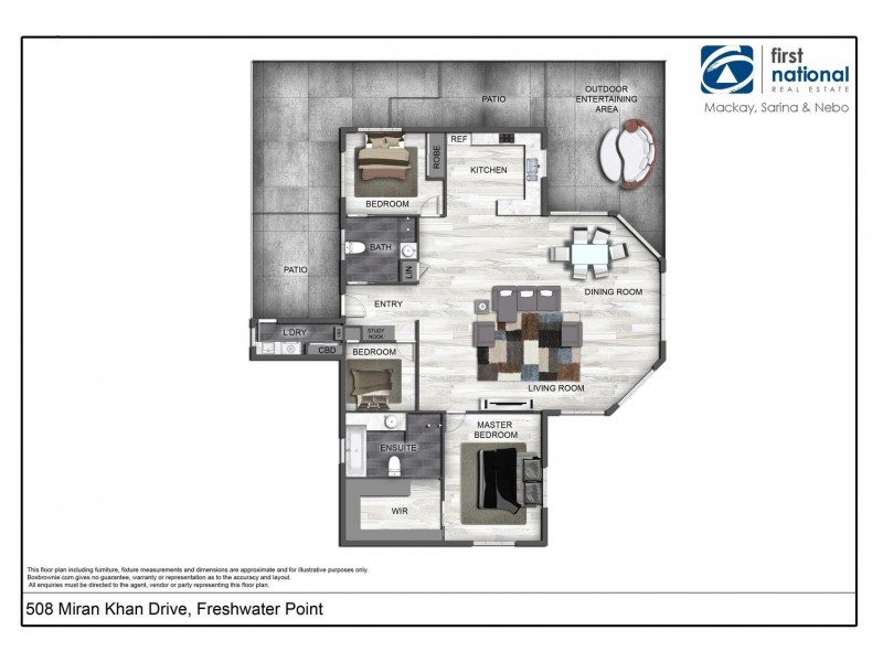 508 Miran Khan Drive, Freshwater Point QLD 4737 Floorplan