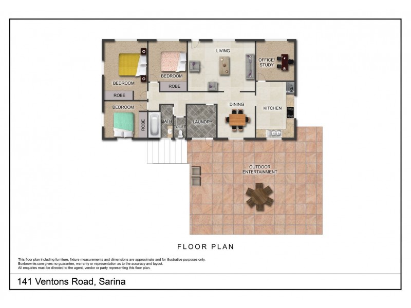 141 Venton Road, Sarina QLD 4737 Floorplan