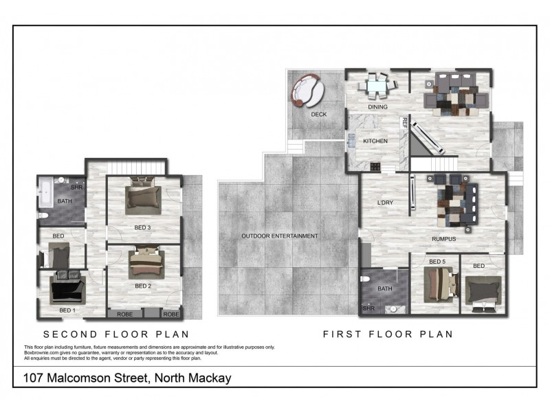 107 Malcomson Street, North Mackay QLD 4740 Floorplan
