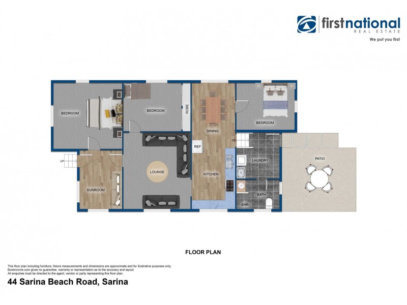 44 Sarina Beach Road, Sarina QLD 4737 Floorplan