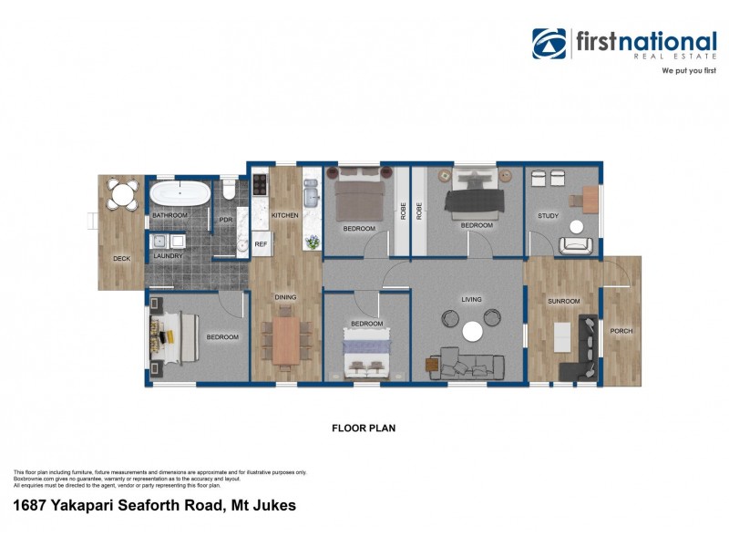 1687 Yakapari-Seaforth Road, Mount Jukes QLD 4740 Floorplan