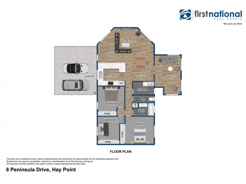 8 Peninsula Drive, Hay Point QLD 4740 Floorplan