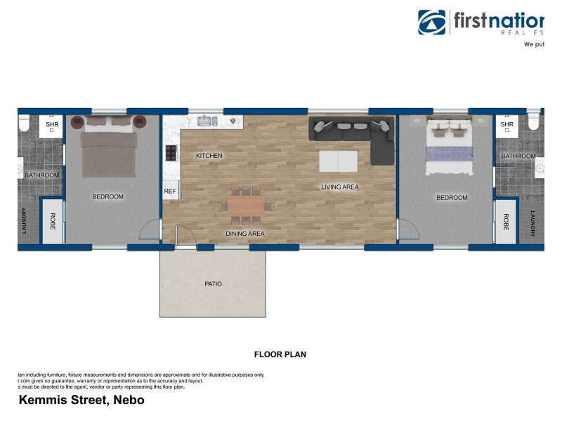 2/51 Kemmis Street, Nebo QLD 4742 Floorplan