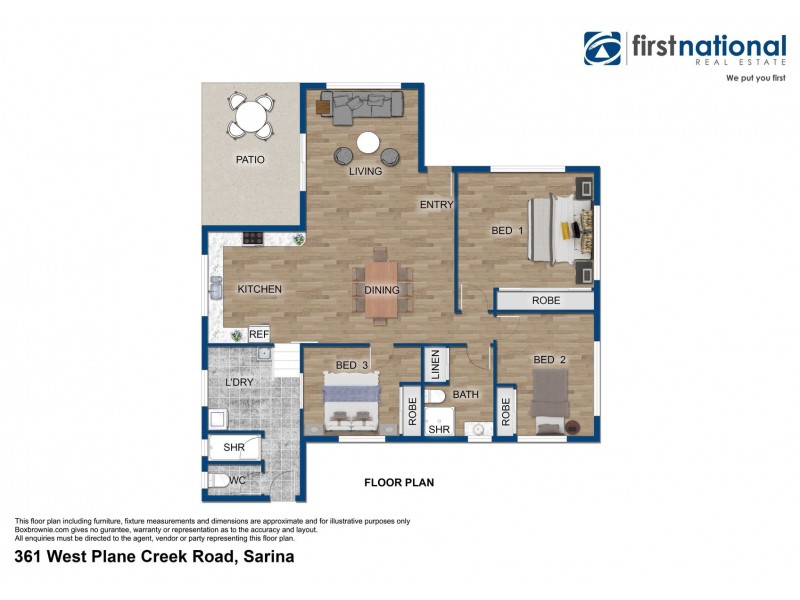 361 West Plane Creek Road, Sarina QLD 4737 Floorplan