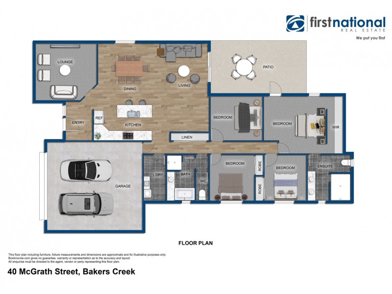 40 McGrath Street, Bakers Creek QLD 4740 Floorplan