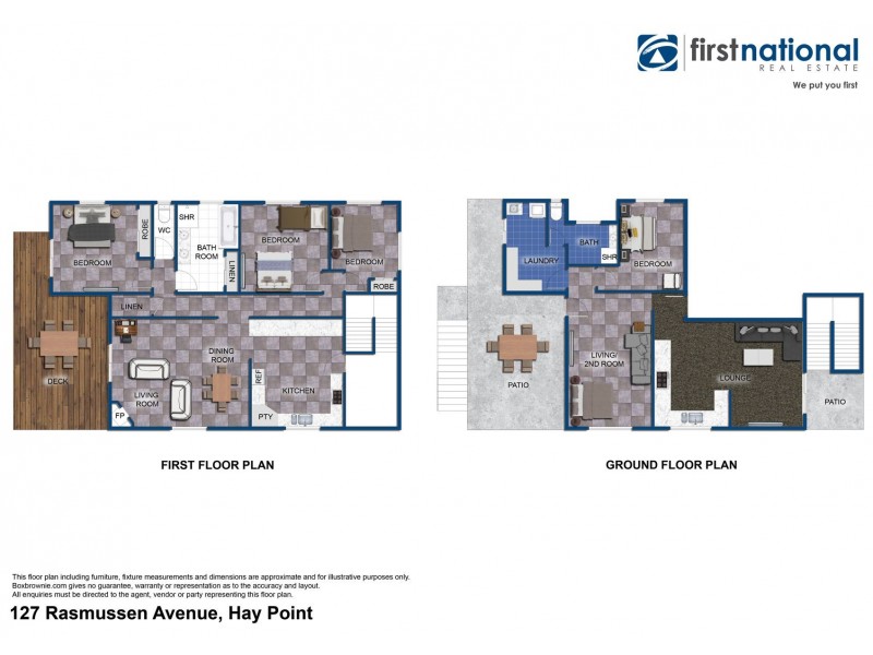 127 Rasmussen Avenue, Hay Point QLD 4740 Floorplan
