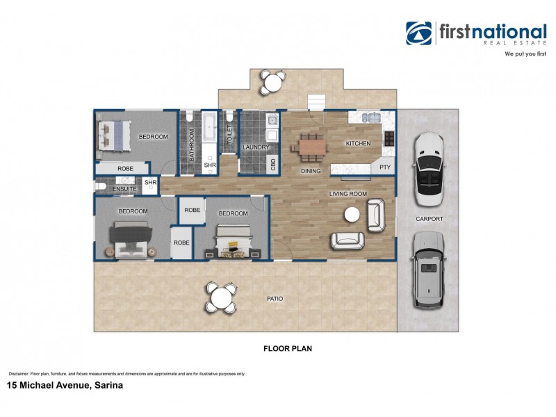 15 Michael Avenue, Sarina QLD 4737 Floorplan