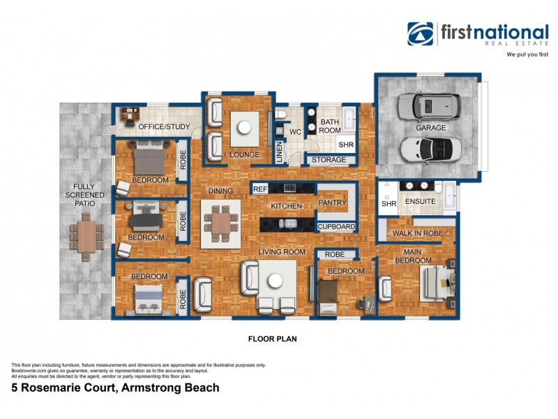 5 Rosemarie Court, Armstrong Beach QLD 4737 Floorplan