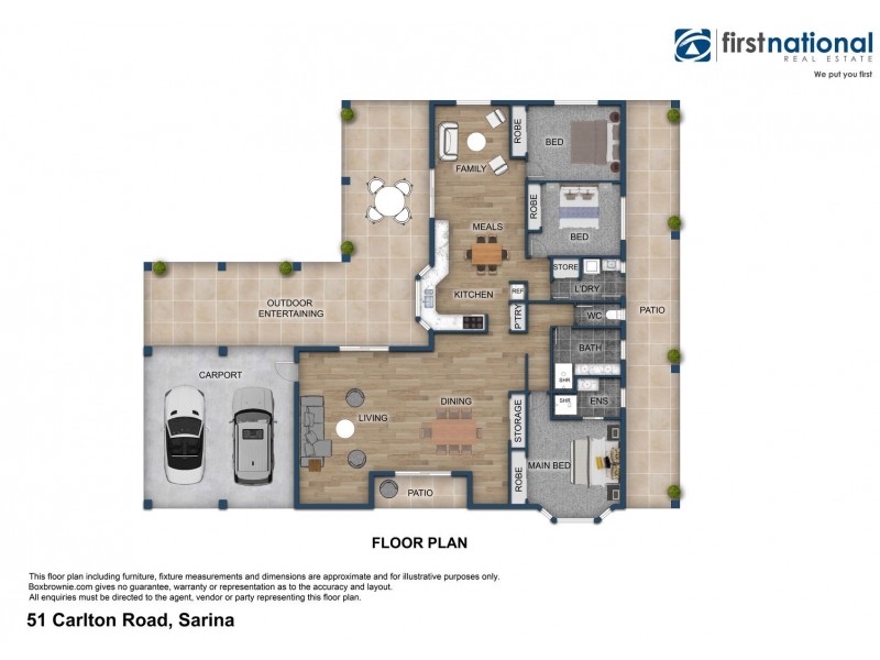 51 Carlton Road, Sarina QLD 4737 Floorplan
