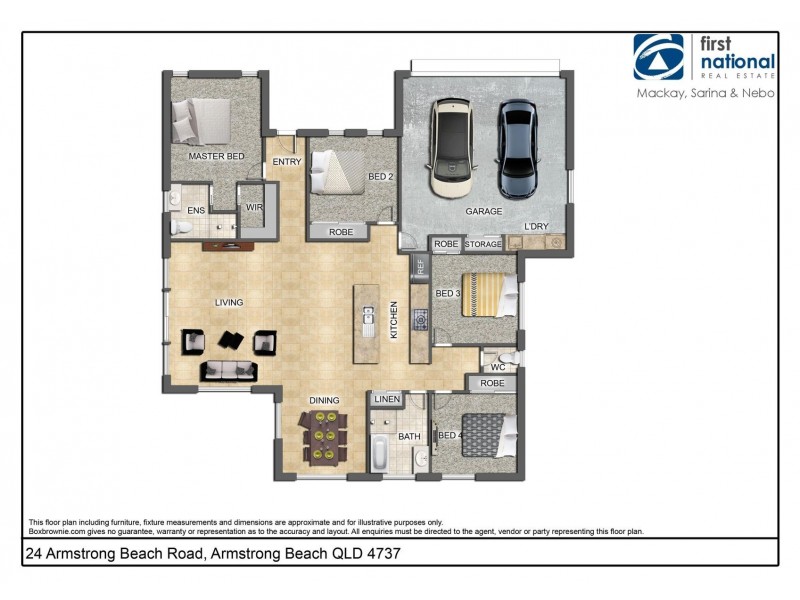 24 Armstrong Beach Road, Armstrong Beach QLD 4737 Floorplan