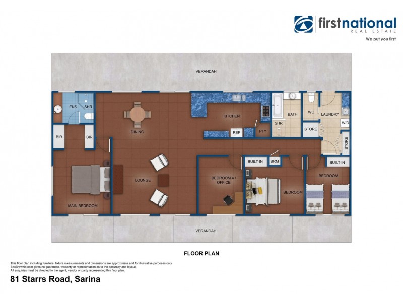 81 Starrs Road, Sarina QLD 4737 Floorplan