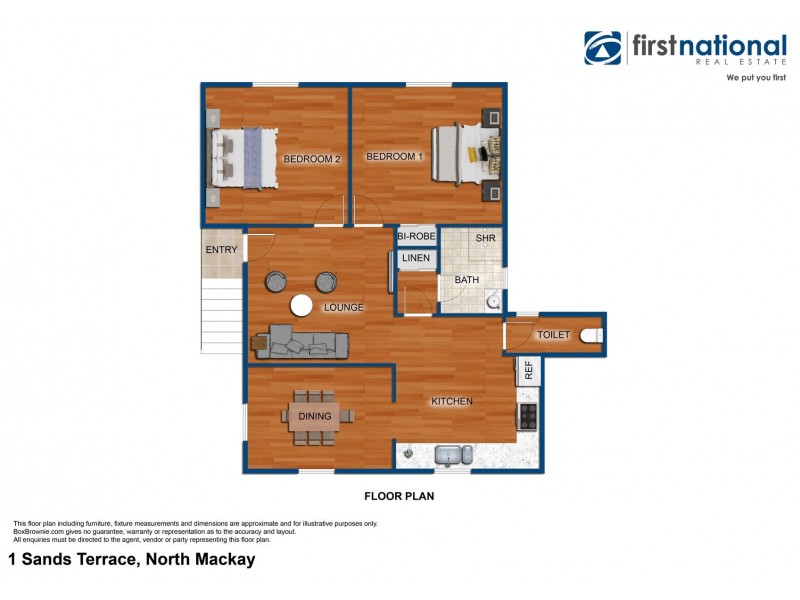 1 Sands Terrace, North Mackay QLD 4740 Floorplan