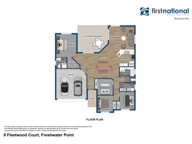 9 Fleetwood Court, Freshwater Point QLD 4737 Floorplan